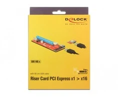 Kontrolierius Delock PCie x1 - PCie x16 (41423)