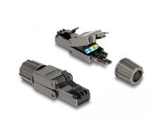 DELOCK RJ45 jungtis Cat.8.1 STP be įrankių