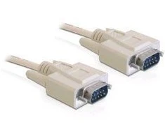 DELOCK Cable Serial SUB-D 9 1m St/St