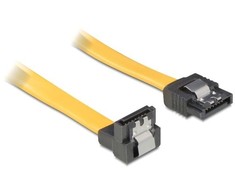 DELOCK Cable SATA 30cm geltonas un/ge Metalas