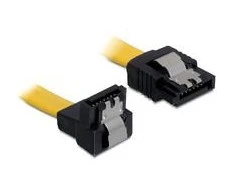 DELOCK Cable SATA 30cm geltonas un/ge Metalas