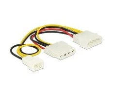 Delock 2x Molex - 3 kontaktai