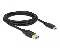 Delock SuperSpeed USB (USB 3.2 Gen 1) A tipo kabelis su USB Type-C™ 2 m