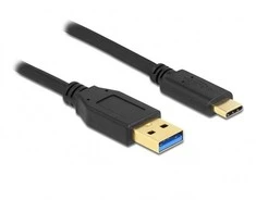 Delock SuperSpeed USB (USB 3.2 Gen 1) A tipo kabelis su USB Type-C™ 2 m