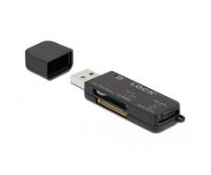 SD/Micro SD/MS atminties kortelės delock SuperSpeed USB Card Reader