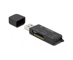 SD/Micro SD/MS atminties kortelės delock SuperSpeed USB Card Reader