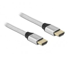 Delock Ultra High Speed HDMI kabelis 48 Gbps 8K 60 Hz sidabrinis 3 m sertifikuotas