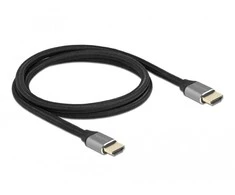 Delock Ultra High Speed HDMI kabelis 48 Gbps 8K 60 Hz pilkas 1 m sertifikuotas