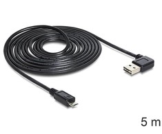 DeLOCK USB2.0 A 90 °> Micro-B 5m