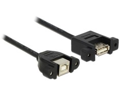 „Delock Cable USB 2.0 Type-B“ lizdas > „USB 2.0 Type-A“ lizdas, 25 cm