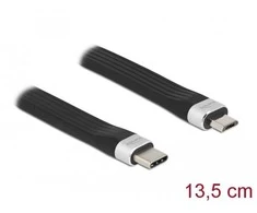 Delock USB 2.0 FPC juostinis kabelis USB Type-C™ į USB Type Micro-B 13,5 cm PD 3 A