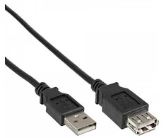 USB kabelis Delock USB-A - USB-A 0,5 m Juodas (83401)