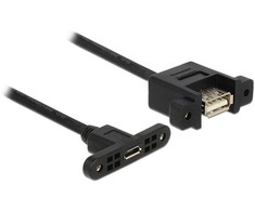 USB Kabelis Delock 85109 Micro-B 0,25m B