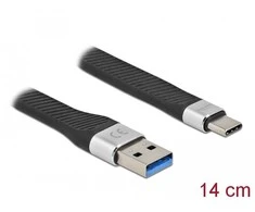 Delock USB 3.2 Gen 1 FPC juostinis kabelis USB Type-A į USB Type-C™ 14 cm PD 3 A