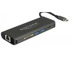 Stotis / replikatorius Delock 4K Dock USB-C (87721)