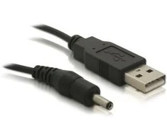 DELOCK kabelis USB Maitinimo laidas iki 3,1 mm