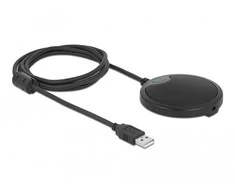 Delock USB kondensacinis mikrofonas įvairiakryptis konferencijoms