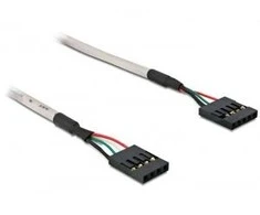 Delock kabelio USB kaiščio antraštė 4 kontaktų / 5 kontaktų lizdas-lizdas 50 cm