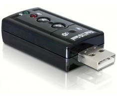 DELOCK USB garso plokštė 7.1 virtuali USB 2.0