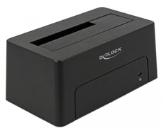 Doko stotelė Delock 2.5"/3.5" SATA - USB-C 3.2 Gen 1 (63958)