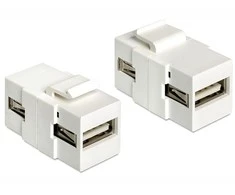 Delock Modulis Keystone USB 2.0 A(F)A(F)