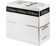 UTP Cat5e Kabelis DELTACO, 305m, baltas / TP-39