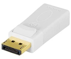 Goobay DELTACO DisplayPort to HDMI adapter with audio , Full HD in 60Hz, 20 pin ha - 19 pin / DP-HDMI