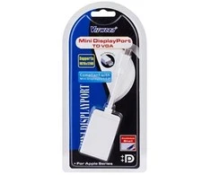Adapteris DELTACO DisplayPort į VGA adapteris, 0,2m, baltas DP-VGA4