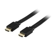 Kabelis Deltaco HDMI - HDMI 1m juoda (HDMI-1010F)