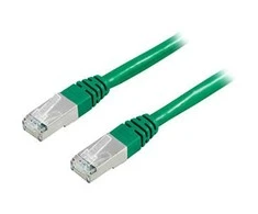 Kabelis DELTACO F / UTP Cat6, LSZH, 1.0 m, žalias / STP-61G