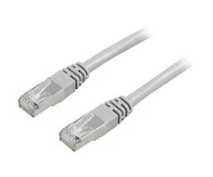 Goobay Kabelis DELTACO 250MHz, 3.0m, pilkas / STP-63