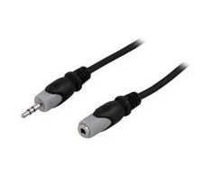 Inline DELTACO 3,5 mm vidinis iki 3,5 mm moteriškas garso ilgintuvas, 10 m