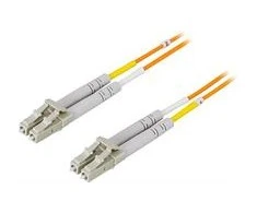 OM1 optinis kabelis DELTACO, LC - LC, duplex, UPC, 62,5/125, 20m, oranžinis / LCLC-20M