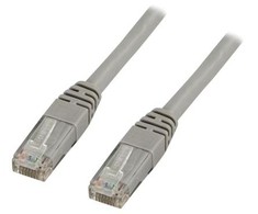 DELTACO U / UTP Cat6 patch kabelis, 20m, 250MHz, Delta sertifikuotas, LSZH, pilkas / TP-620