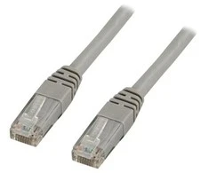 DELTACO U / UTP Cat6 patch kabelis, 20m, 250MHz, Delta sertifikuotas, LSZH, pilkas / TP-620
