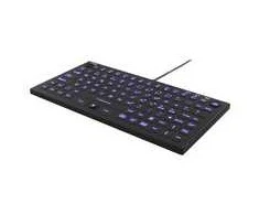 Klaviatūra Deltaco TB-509 - Mini - QWERTY - LED - Juodas