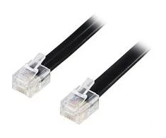 Kabelis Deltaco DELTACO telefonkabel - 2 m - sort