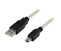 DELTACO USB 2.0 kabelis Type A - Type A 1.0m / USB2-7