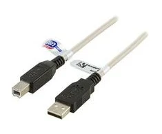 Kabelis DELTACO 1m, juoda / USB-210S