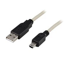 DELTACO USB 2.0 kabelis Type A - Type A 0,5m / USB2-6