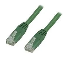 DELTACO UTP Cat6 patchkabel, LSZH, 0.5m, grön