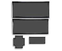 Demciflex dust filter set for Dark Base Pro 900 – juodos spalvos
