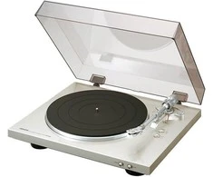 Plokštelių grotuvas Denon DP-300F, sidabrinis