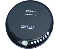 Denver DM-24MK2 Nešiojamas kompaktinių diskų grotuvas Juoda, Pilka