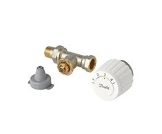 Komplektas: RTL mazgas Danfoss FJVR + termostatinė galva FJVR, 10-50°C, KVS 0.73, DN15