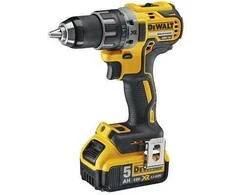 DeWALT akumuliatorinis suktuvas gręžtuvas DCD791P2, 18V, 70Nm, 2x5.0Ah
