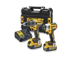 DeWalt  suktuvų rinkinys DCK268P2T-QW (DCD791+DCF887) 2x5.0Ah