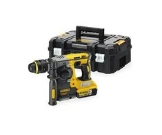 DEWALT SDS-PLUS GRĘŽIMO KJŪKAS 18V 2.1J 2 x 5.0Ah XR LI-ION BE šepetėlių + LAIKIKLIS DCH274P2T