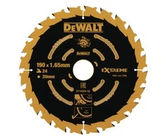 DEWALT pjovimo diskas medienai 190x30mmx24z 18°