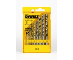 Grąžtas Grąžtų komplektas metalui DeWalt DT5921-QZ; 1-10 mm; 10 vnt.